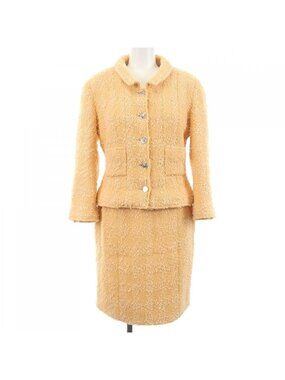 Chanel Vintage Suit Orange